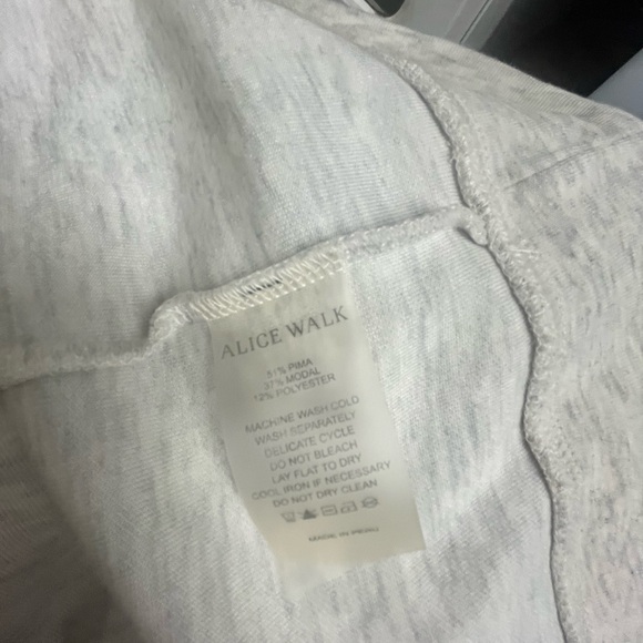 Alice Walk The Crewneck Grey Sweatshirt L - Picture 3 of 5
